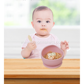Silicone Baby Bowl with suction cup